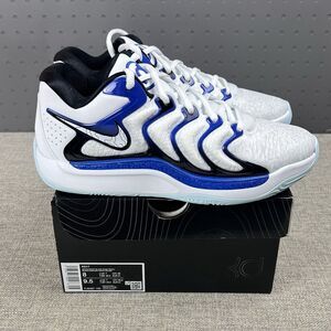 Nike KD17 'Penny' White Royal Blue New Basketball Shoes FJ9487-100 Men's Size 8